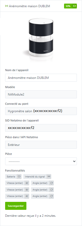 Integration Netatmo - Découverte