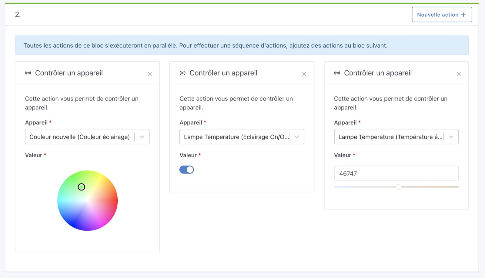 Contrôler n'importe quel appareil dans les scènes Gladys Assistant